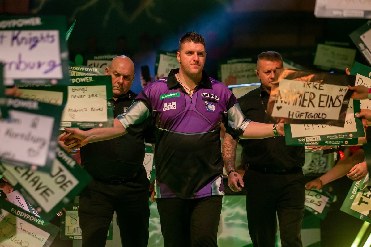 PDC PLAYERS CHAMPIONSHIP 8 LAST 16 DARYL GURNEY 5-6 Kevin Doets Last leg heartache for Daryl, as the Dutchman breaks in a final leg to make the quarter finals. Euro Tour event three from Friday next for Superchin.