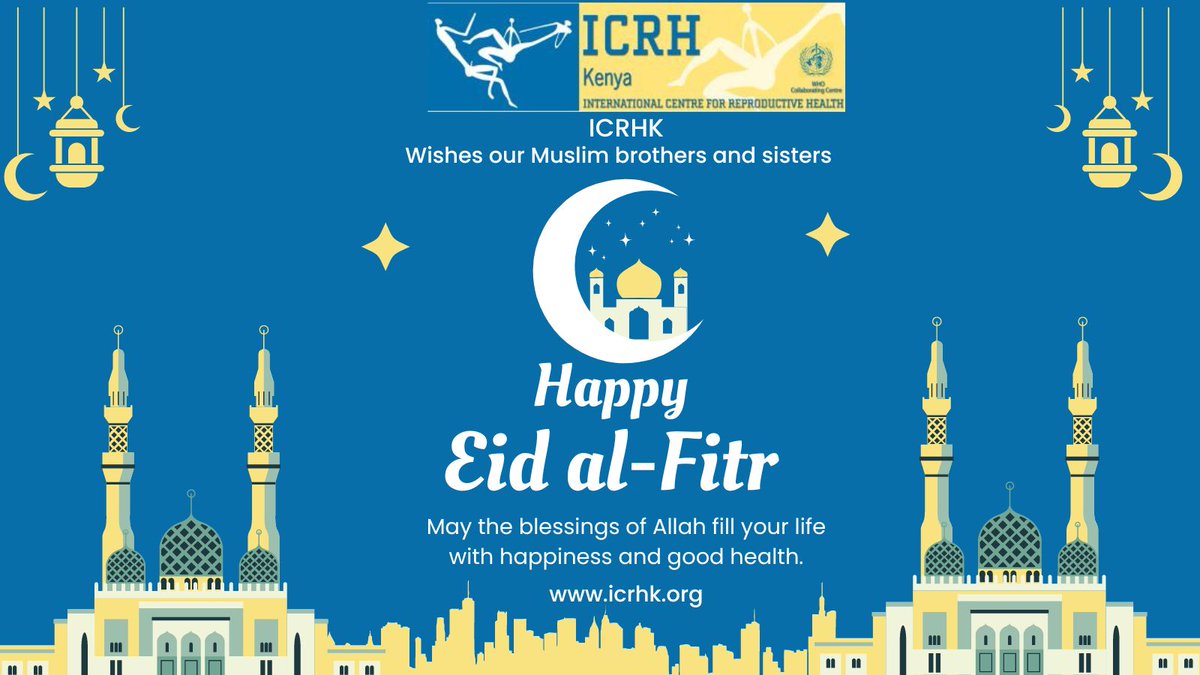 Wishing our Muslim brothers and sisters celebrating Eid al-Fitr a blessed and joyous day! May your homes be filled with good health, love, and laughter. #EidMubarak #ICRHK