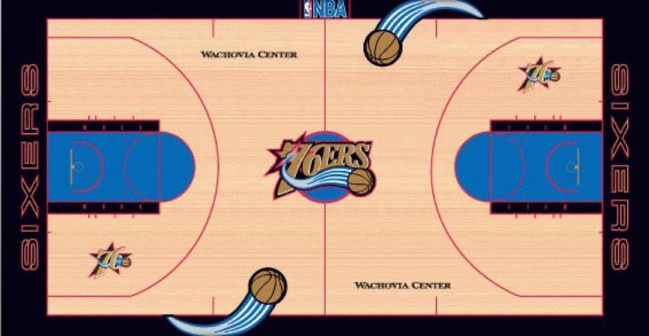 I wish the Sixers would play a game on this court again…..