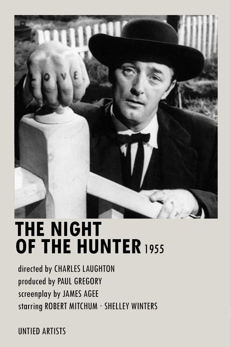 The Night of the Hunter'ı sonunda izleyebildim. Sinema için yazılmış bütün kötü karakterleri unutun. Mizojininin vücut bulmuş hali Harry Powell, adeta kötülüğün efendisi. Bir televizyon serisi olsaydı yönetmeni Lars von Trier olurdu. Mutlaka izlensin.