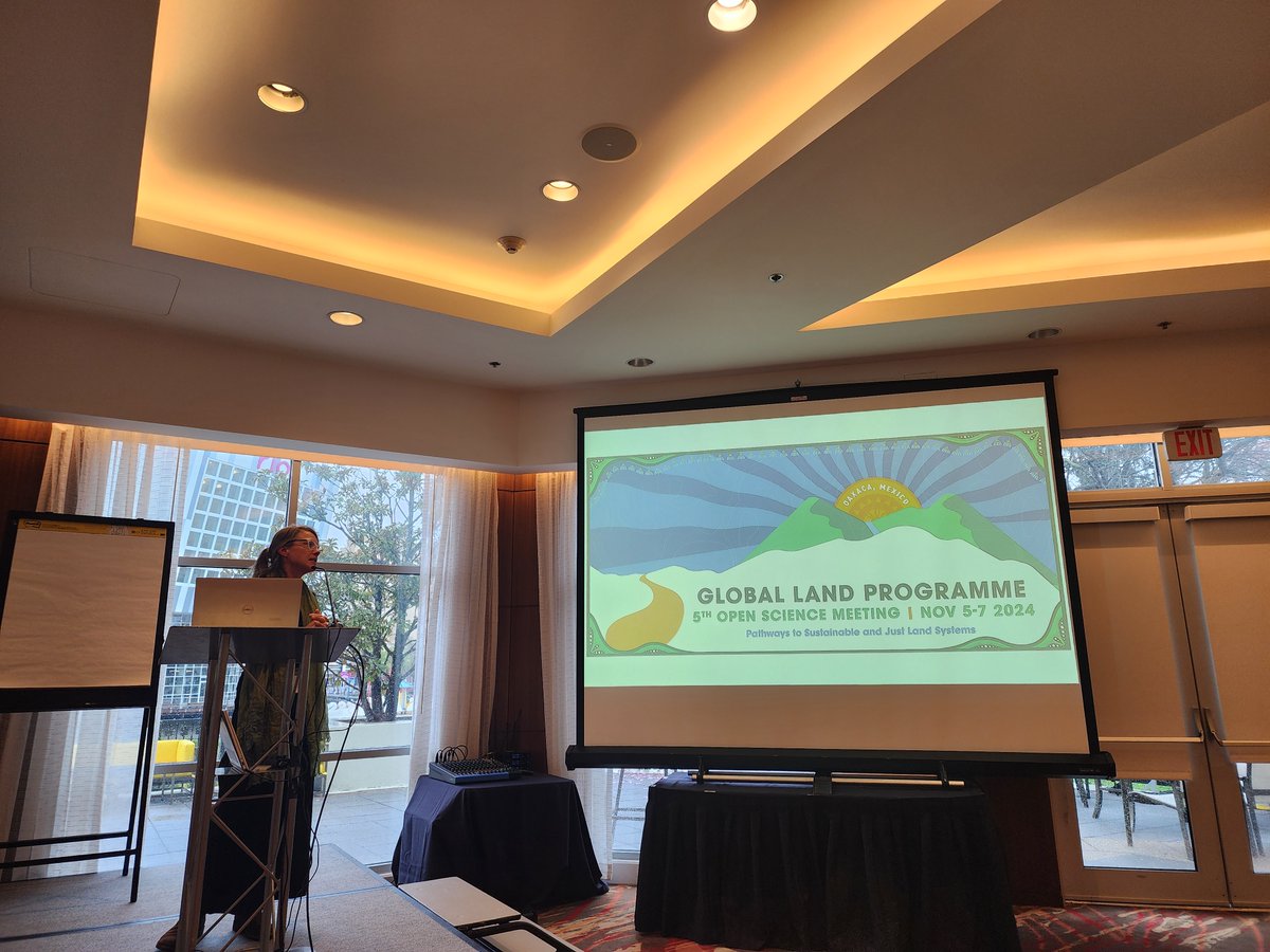 GLP (@globallandp) on Twitter photo Last week GLP's Executive Director <a href="/adebremond/">Ariane de Bremond</a> gave a talk at the <a href="/LCLUCProgram/">Land-Cover & Land-Use Change (LCLUC) Program</a> Science Meeting. We are so grateful to be able to have such meaningful collaborations across the broader land systems science community. Last week GLP's Executive Director <a href="/adebremond/">Ariane de Bremond</a> gave a talk at the <a href="/LCLUCProgram/">Land-Cover & Land-Use Change (LCLUC) Program</a> Science Meeting. We are so grateful to be able to have such meaningful collaborations across the broader land systems science community.