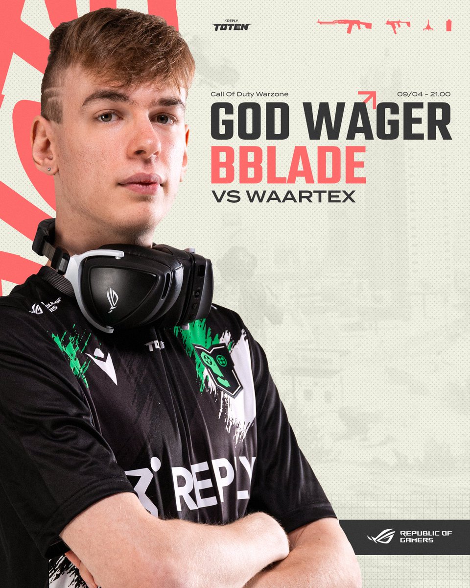 The God Wager is back 😤 It's time to enter the most awaited event for the Italian community of Warzone. The first match is gonna be fire. Live at 21.00 CEST! 🟢 twitch.tv/bblade