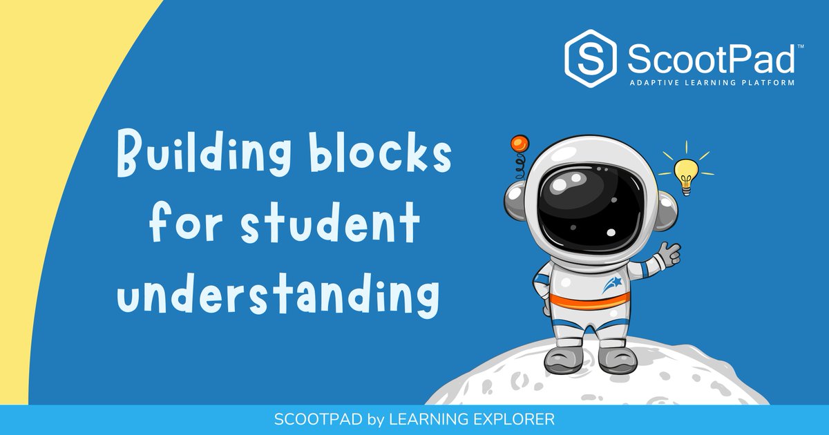 Knowledge-based and skill-based concepts build on one another to form the foundation for learning. Learn how ScootPad automatically scaffolds concepts and skills to deepen student understanding. ScootPad blog: ow.ly/bbHQ50RbyC2 #teacherchat #iteachmath #iteachreading