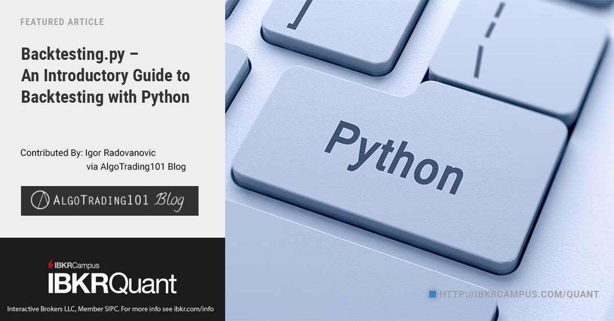 In case you missed it! Igor Radovanovic provides an overview of a popular Python library: ibkrcampus.com/5u66 #PythonProgramming