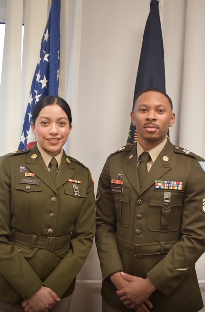 #ICYMI Last week, Paralegal Soldiers squared off to showcase their military and professional skills during the Paralegal NCO and Soldier of the Quarter competition.
Congratulations to the winners, Staff Sgt. Louis Sullivan and Pfc. Aura Christina Gonzalez!
#StrongerTogether https://t.co/tmMySiBuYN