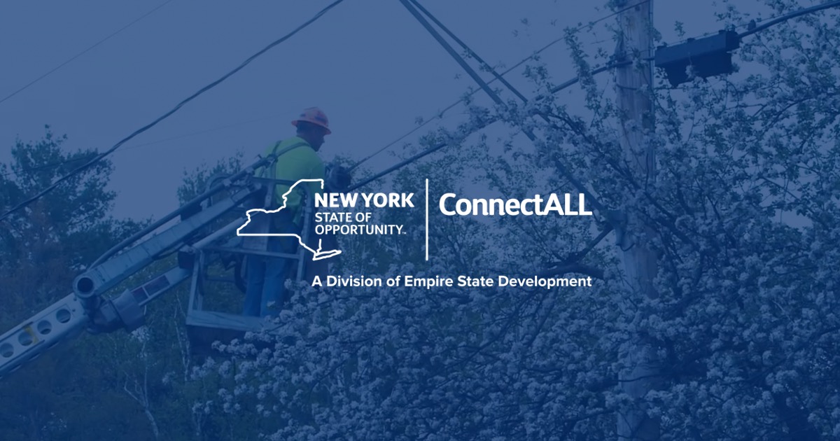 ConnectALL’s Municipal Infrastructure Program will facilitate a variety of models of municipal broadband + public-private partnerships. Learn more about eligible applicants and read the RFA ➡️ tinyurl.com/nys-mip tinyurl.com/nys-mip