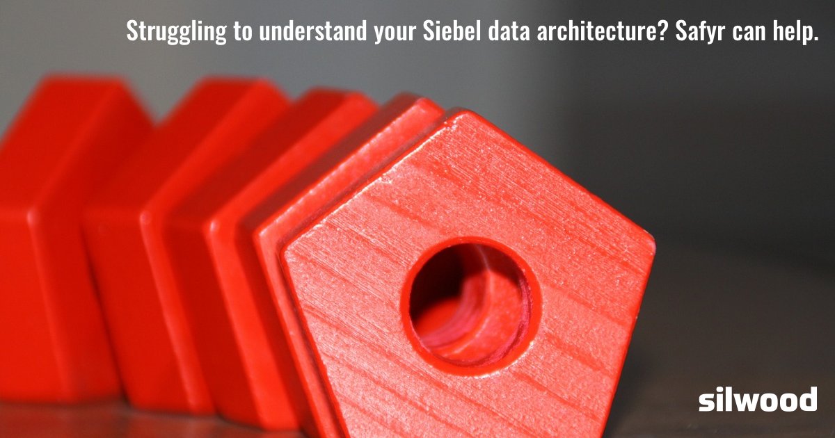 Struggling to understand your Siebel data architecture? Safyr can help. #SiebelCRM ow.ly/2C3e50R8f2q