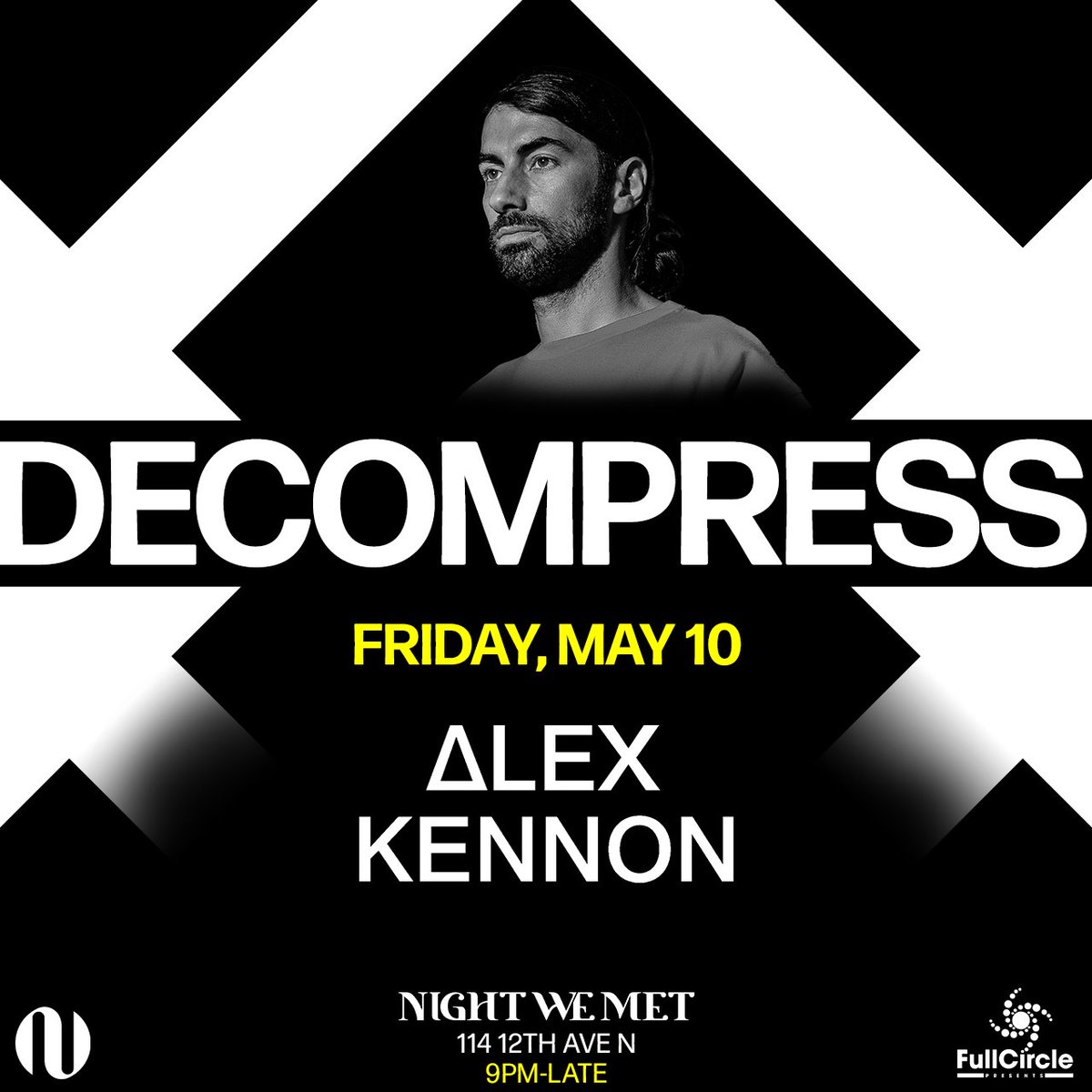 House music never gets old... Decompress ft. @AlexKennon is taking over Night We Met on 5/10 🏁 Grab yo tix - link.dice.fm/d0f7f2bedb42