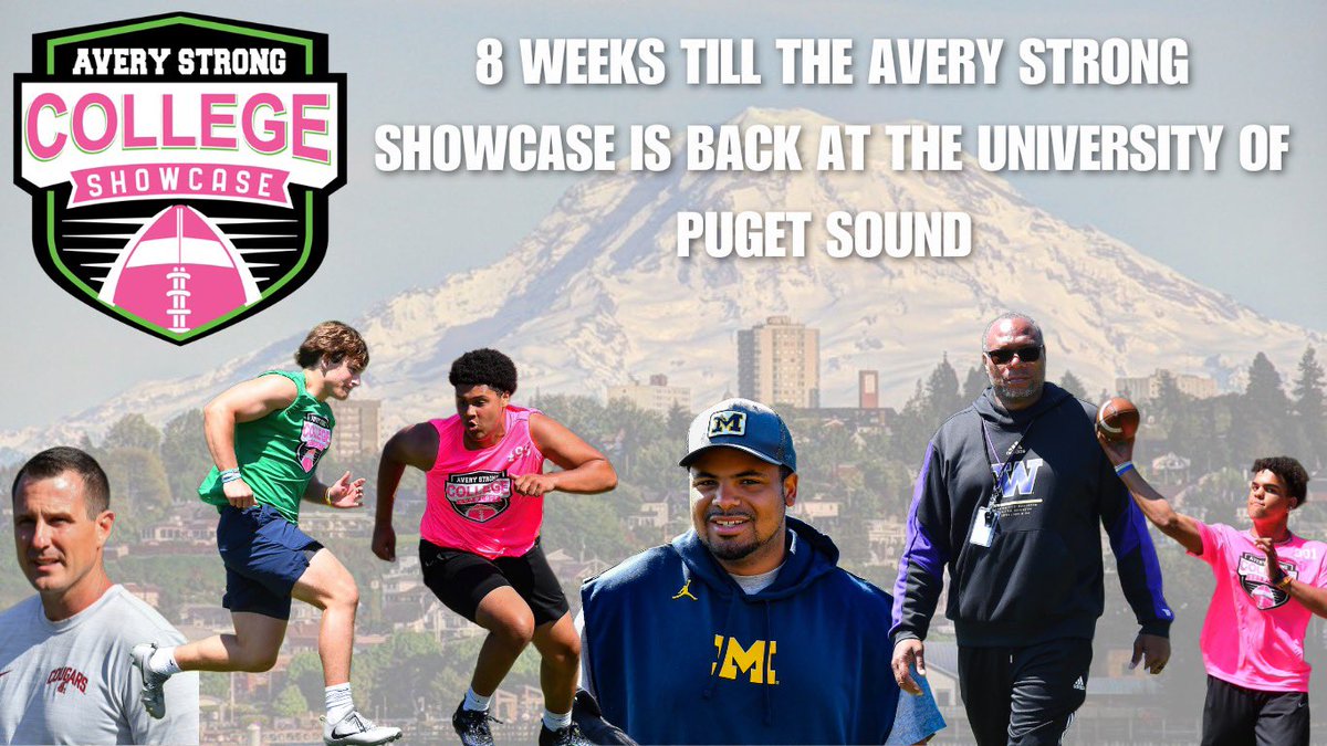 Only 8 weeks till the AveryStrong Showcase on June 2nd at the University of Puget Sound! Do not miss your opportunity to compete here! averystrongshowcases.com/2024