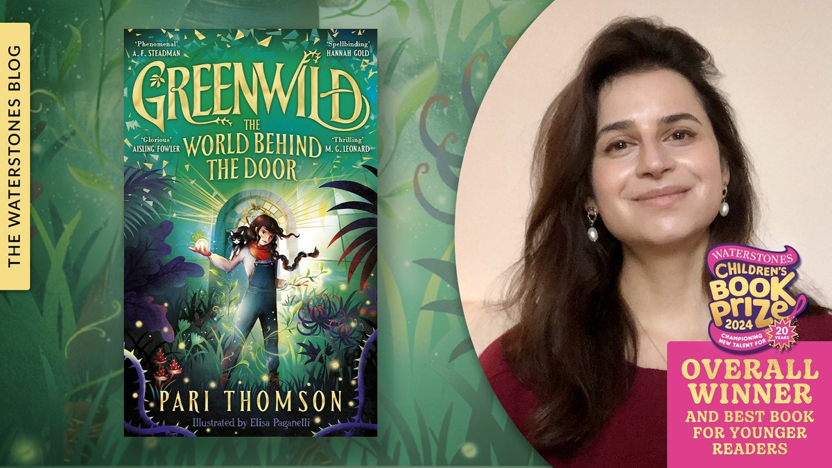 We know that our Children's Book Prize winner, Greenwild, will be bringing joy to readers for years to come and as part of our celebrations we asked @PariThomson to share her joy of reading and the book that made her a writer: bit.ly/49xCOzX #WCBP24