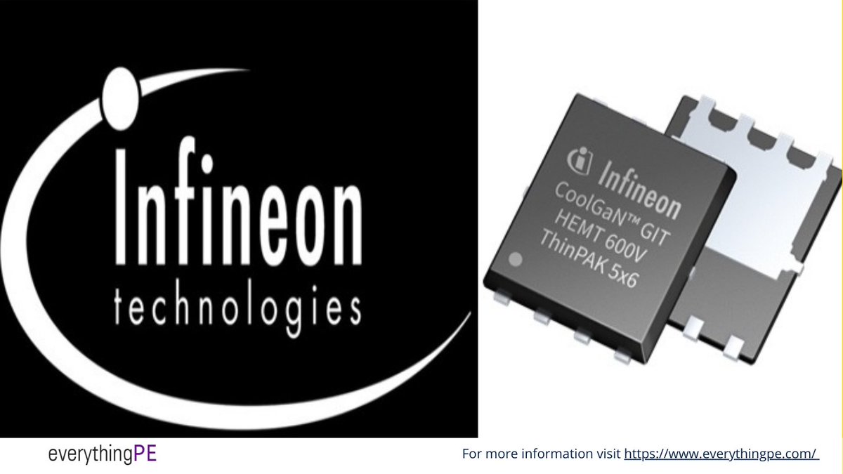 Introducing 600 V Enhancement Mode GaN Power Transistor from Infineon Technologies for SMPS Applications

Learn more: ow.ly/GhM750RbyWU

#powermodule #gan #transistor #commercial #products #datasheet #quotation #manufacturing #infineontechnologies