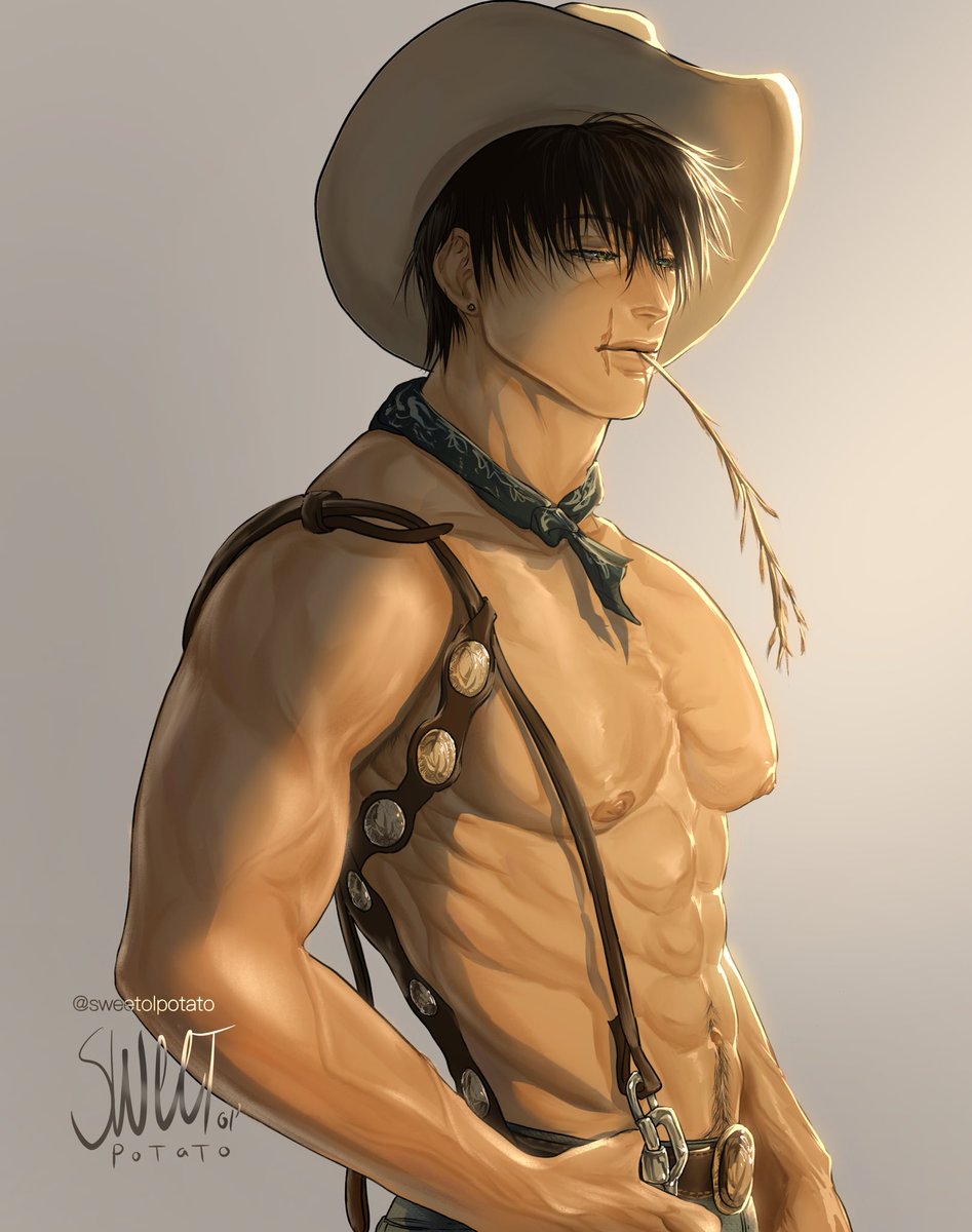 Cowboy Toji can do whatever he want with me😩🌾🐄🌽 #Toji #TojiFushiguro