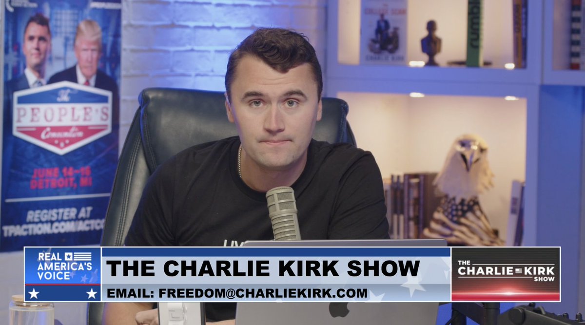 Charlie Kirk, who is rallying in Omaha today to make Nebraska a winner-take-all state, tells listeners he talked to Gov. Pillen's office for 30 minutes today: 'They told me they're 100% focused on getting winner-take-all done.' It would 'require a special session.'