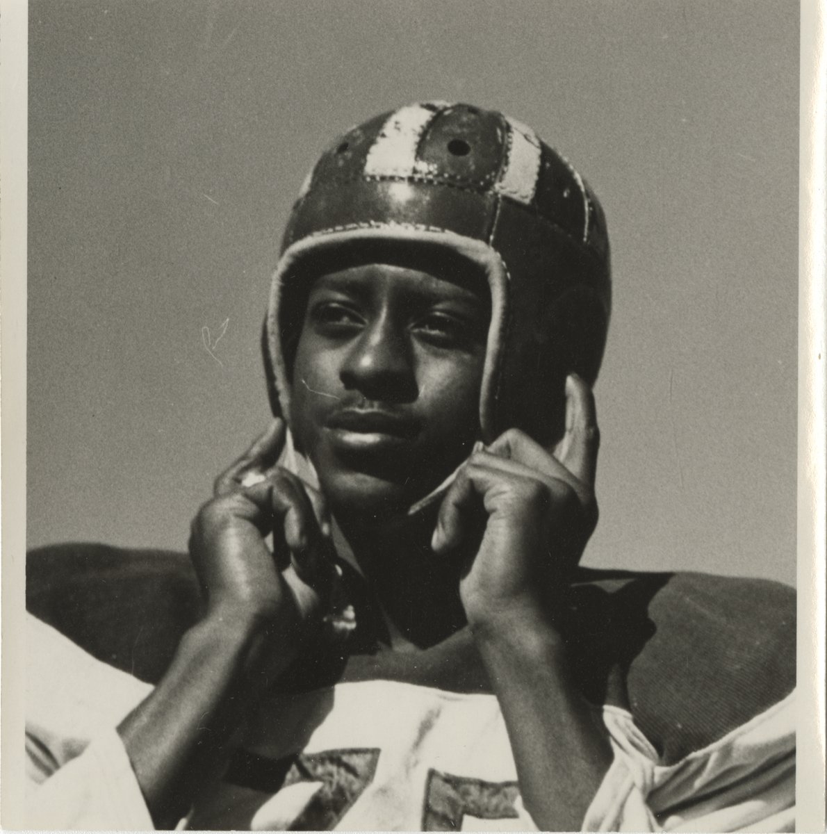 Too often, the lives of our Black students are #HiddenHistories. Ray Adams was a Black athlete who attended @UNKearney 1954-1956. He co-captained the football team when they played in their 1st bowl game, the Botany Bowl. Adams went on to coach HS and collegiate sports.#Archive30