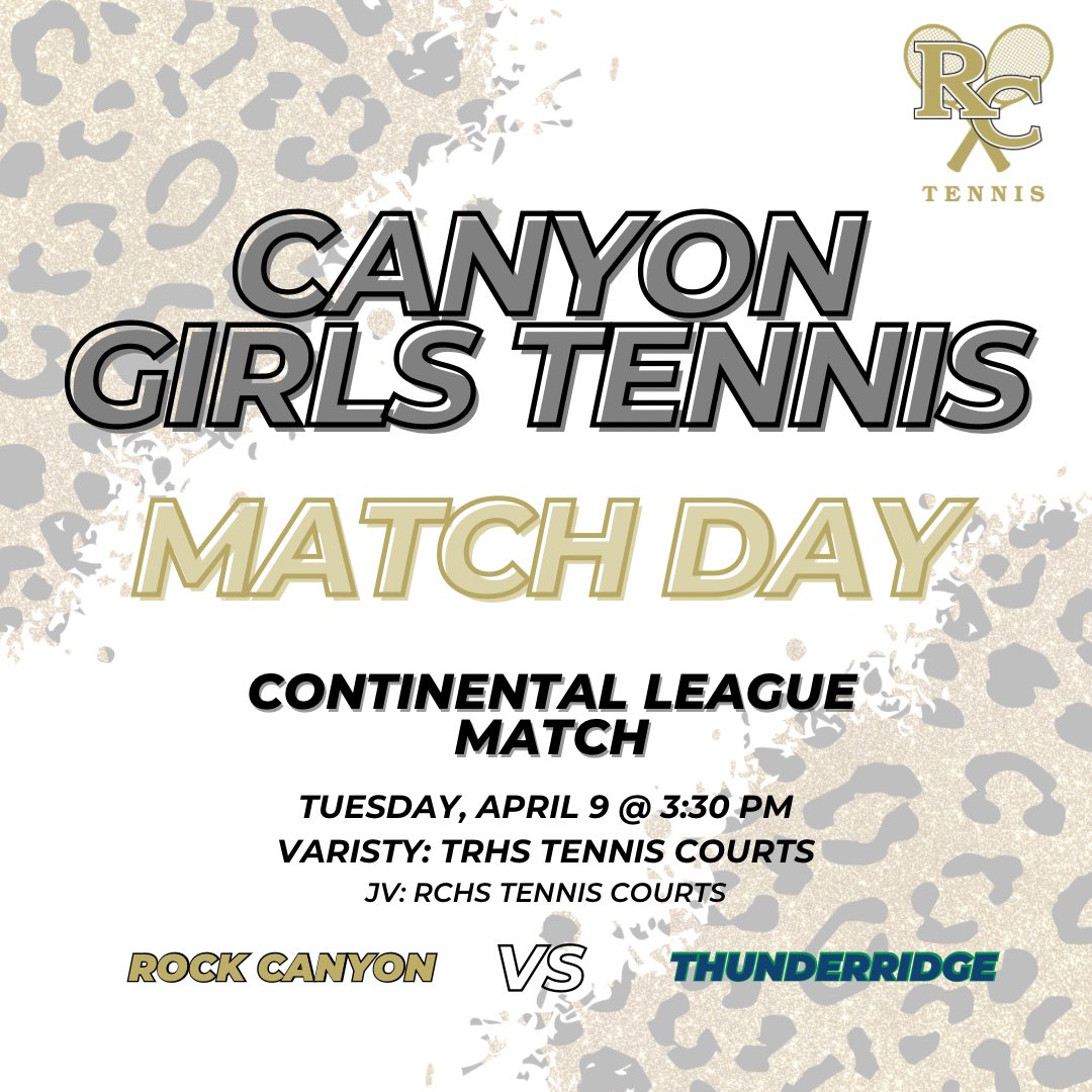 Match Day vs ThunderRidge. Let’s get it!