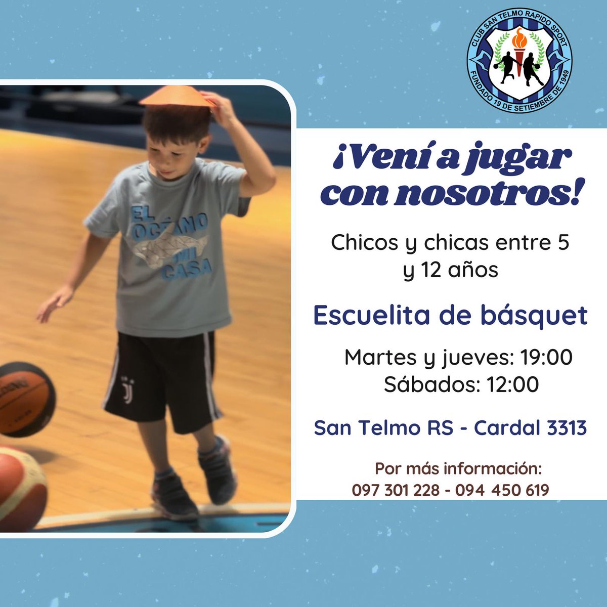 San Telmo Rápido Sport Basket (@rapidosan) on Twitter photo 