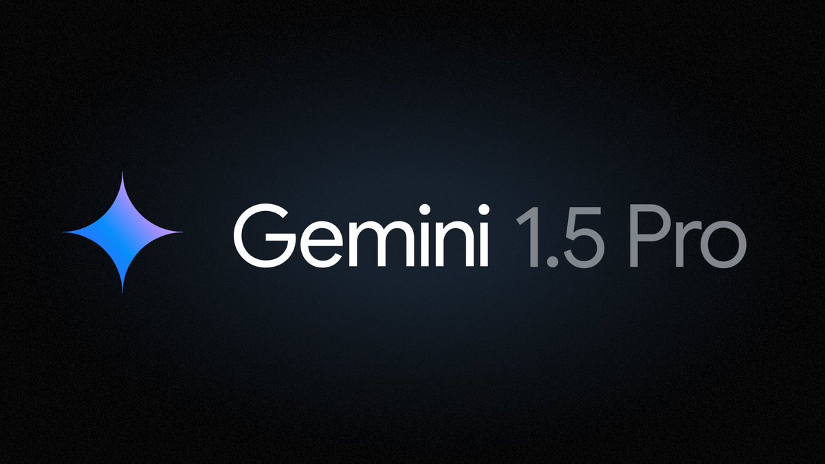 ✨ Today, we're making Gemini 1.5 Pro available via the Gemini API in a public preview, along with native audio (speech) understanding. And we're also addressing many developer asks.

#BuildWithGemini → goo.gle/3xxaUH1 

See what's being launched 🧵⬇️
