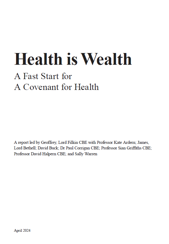 RECOMMENDED. An action plan for turning around the nation's health in five to ten years. 🇬🇧💪
That's the new report from the Health Covenant team. (👇).
We'll be bust if we don't do something like this.
Essential reading for future governments.

medium.com/@Covenantforhe…