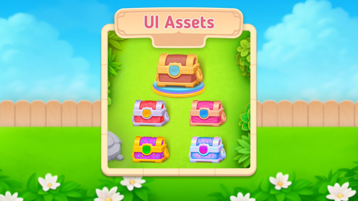 The spring event is in full swing in Jolly Match by Jolly Battle! 🗝️ Collect keys for exciting surprises with Jolly Pass 🎁 Get Daily Rewards 🐰 Take part in the Egg Hunt 😍 Enjoy the new UI Play now: jollybattlematch3.page.link/jmTw #uxui #IndieGameDev #indiegames #jollybattle #2dart