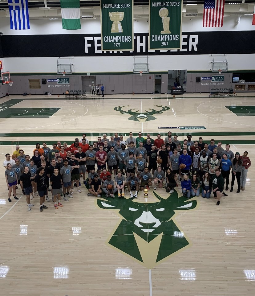 Over $2,600 was raised for @FeedAmericaWI during MCW’s Hoops for Hunger Basketball Tournament! Held in February, the tournament consisted of more than 90 players with members from MCW's medical and graduate school classes, @AllofUsMKE and more. Learn more: mcw.edu/news/annual-ho…