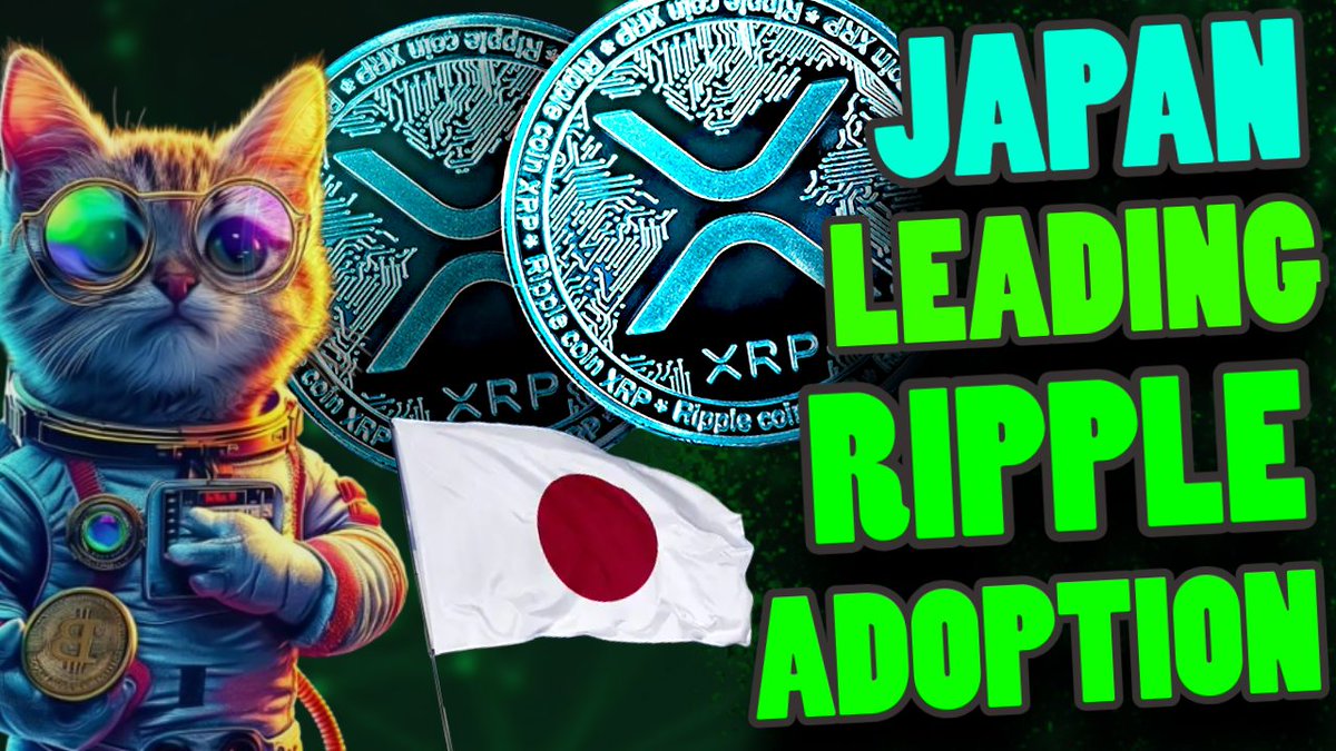 JAPAN IS LEADING XRP RIPPLE ADOPTION youtu.be/rvJl7vEUHJY #XRPCommunity #XRPHolders #RippleNet