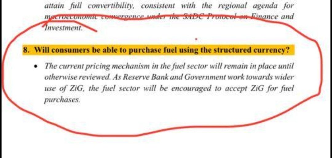 Finish!! Fuel stations are encouraged not directed? This means that ZiG can’t buy fuel? ZiG will not make it!