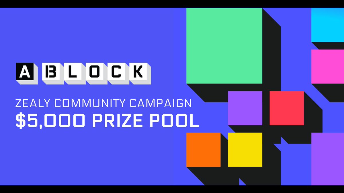 #AiBlock's Next Chapter Begins Here! 🤖 ⚡️Introducing the Zealy Community Campaign! Be one of the OGs in the AiBlock ecosystem. Join @zealy_io and earn your way to the top of the leaderboard! Join👉 zealy.io/cw/aiblock/que…