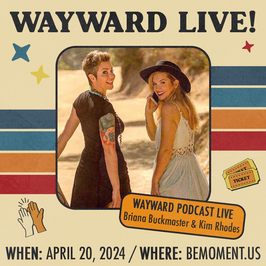 BeMomentus's tweet photo. Don't miss out on this LIVE recording of The #WaywardPodcast with @kimrhodes4real and Briana Buckmaster! You may be called on to join the conversation! https://t.co/fKgph8gfXV https://t.co/XoDHR28fUV