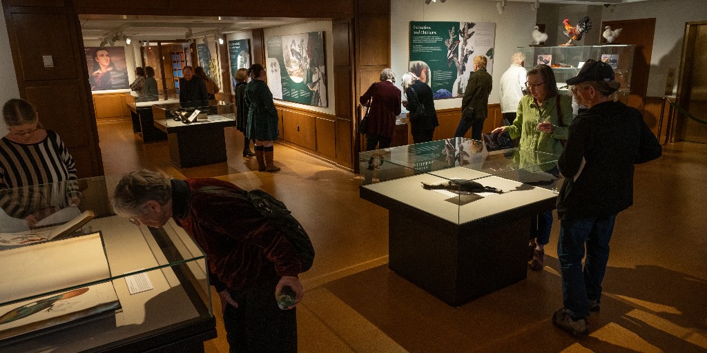 #DYK we're open on the second Saturday of the month? Come by this Saturday, April 13 to experience our latest exhibition, Chained to the Sky: The Science of Birds, Past & Future. LEARN MORE: bit.ly/3QvADGF