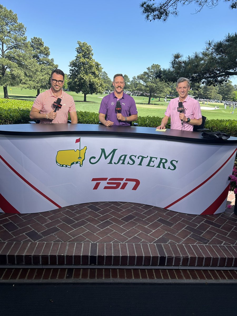 Hosting a show from Augusta National is the biggest thrill of my career. A lifelong dream that became a reality. Our @GolfTalkCanada Masters Preview show airs tonight on TSN and throughout the day tomorrow.
