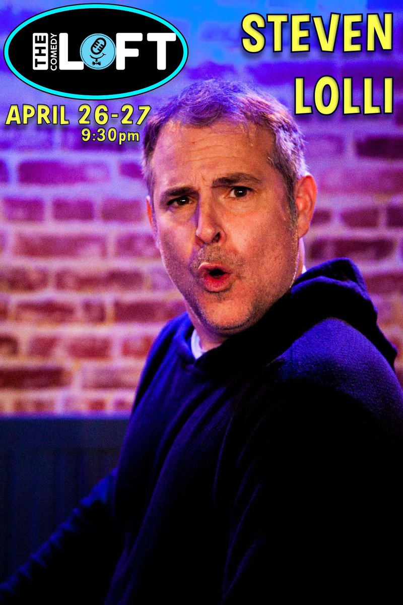 Steven Lolli (@lollicomedy) on Twitter photo Washington DC <a href="/bierbarondc/">DC Comedy Loft and Bier Baron Tavern</a> Apr 26-27th dccomedyloft.com/events/89275 Washington DC <a href="/bierbarondc/">DC Comedy Loft and Bier Baron Tavern</a> Apr 26-27th dccomedyloft.com/events/89275