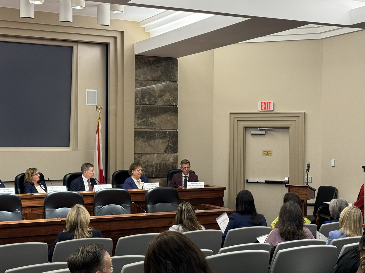 This morning I participated in the 2024 Child Advocacy Day Panel with other state agency leaders and provided an update on education in our state
