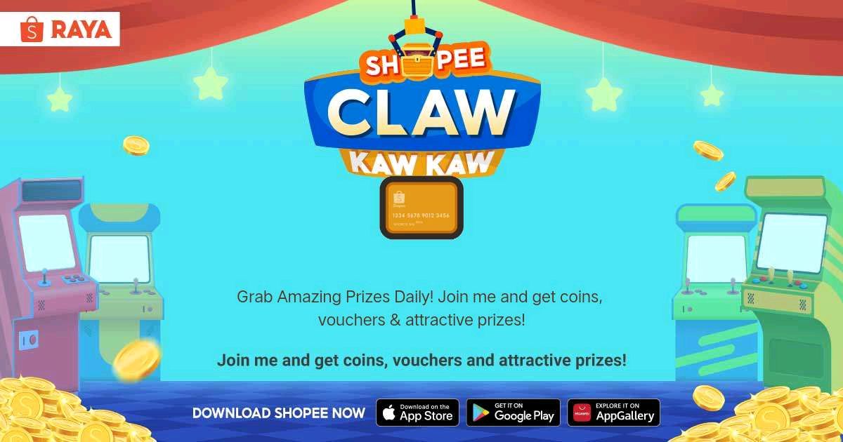 Grab Amazing Prizes Daily! Join me and get coins, vouchers & attractive prizes! shp.ee/k8l4elo04ye