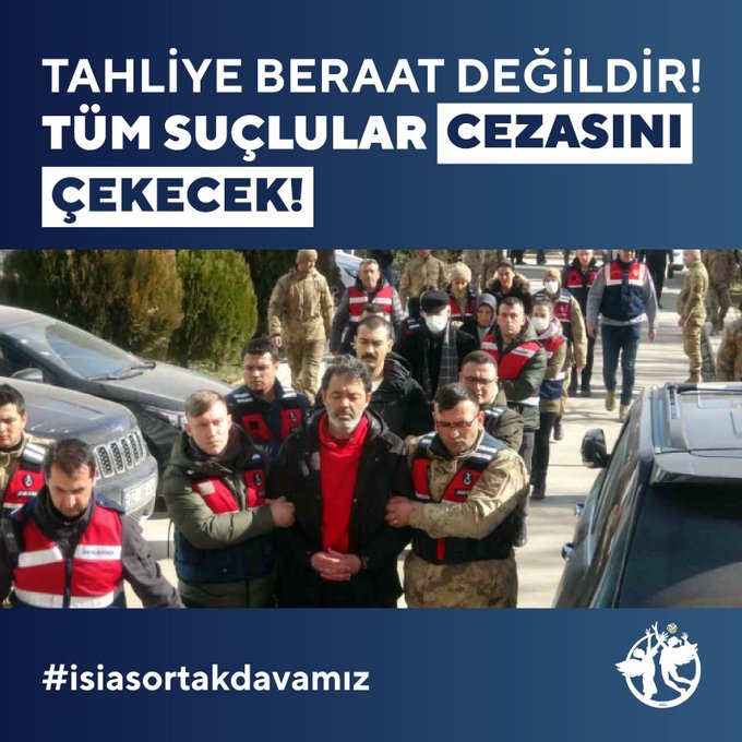 Bütün pişkinliği ile onlarca canın ölümündeki tüm sorumluluğunu red ve inkar edenler yaşattığınızı yaşamadan  ölmeyin  
#isiasortakdavamız
#6şubat2023 
#isiasolasıkast
#isiasemsaldavaolacak