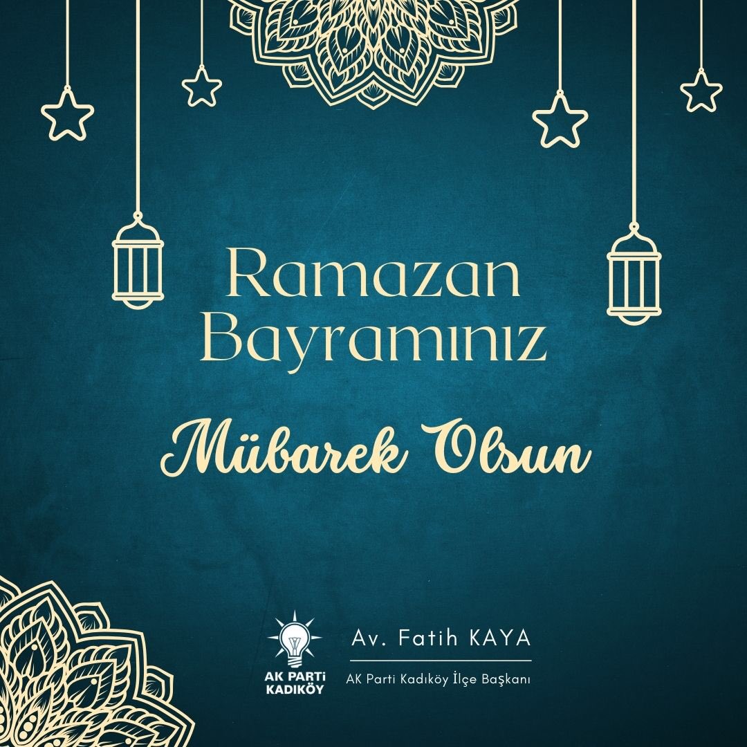 Ramazan-ı Şerif’i geride bırakırken sıhhatle bayrama ulaşmanın huzuru içerisindeyiz. Rabb’imden Ramazan Bayramı’nın ülkemize, milletimize ve tüm insanlığa barış ve huzur getirmesini; bayramın maneviyatından feyizlenebilmeyi temenni ediyorum. #RamazanBayramı’mız mübarek olsun.