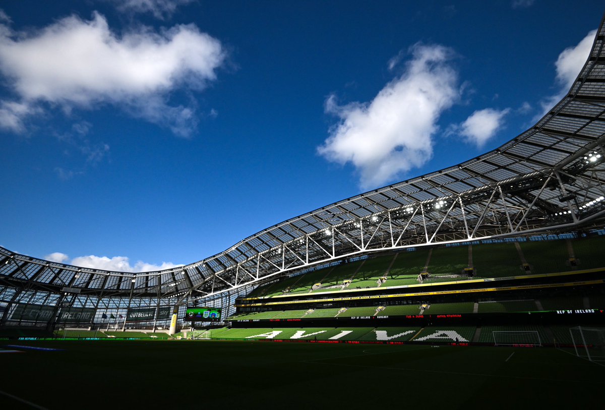 Aviva Stadium you’re looking beautiful 💚

See you all soon 🫵

#COYGIG | #OUTBELIEVE