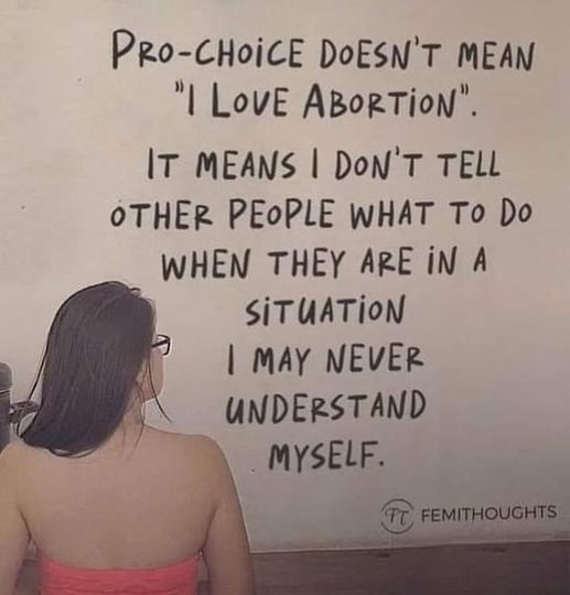 #ProChoiceIsProLife #AbortionIsHealthcare