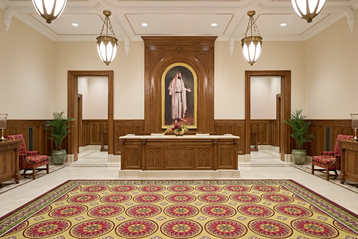 cofjctemples's tweet photo. The public is invited to tour the interior of the #TaylorsvilleUtahTemple from Saturday, April 13, through Saturday, May 18, 2024. Free reservations are available online. The temple will be dedicated by Elder Gerrit W. Gong on Sunday, June 2, 2024.
https://t.co/ZOLDDMbiTG https://t.co/00sH8aoQ7k