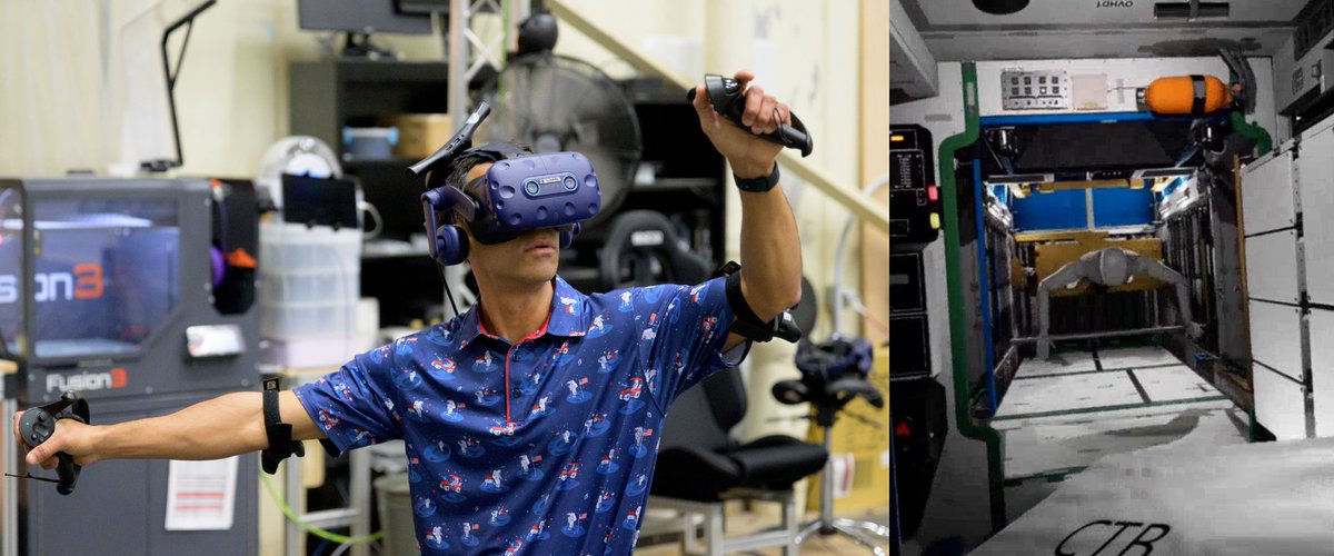 Astronauts at @NASA_Johnson are using virtual reality to explore Gateway. When they slip on their headsets, they're not just seeing the station—they're in it, meticulously surveying every detail and offering crucial insights on design and functionality. go.nasa.gov/4d1muum