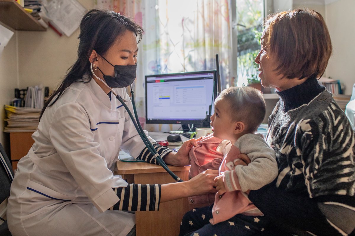 Strong, resilient, and inclusive primary healthcare is essential for the health and survival of children. UNICEF is supporting Central Asian countries to ensure all children have the opportunity to grow up healthy and reach their full potential: uni.cf/3MbwTYu.