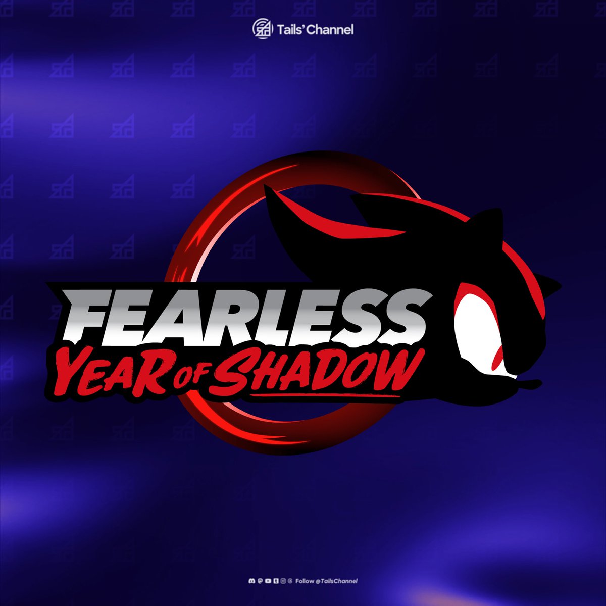 Here’s the Fearless Year of Shadow logo. “BREAK BARRIERS BE UNAFRAID BE AT YOUR BEST AND DO IT ALL WITH A POWERFUL CONFIDENCE.” #SonicNews