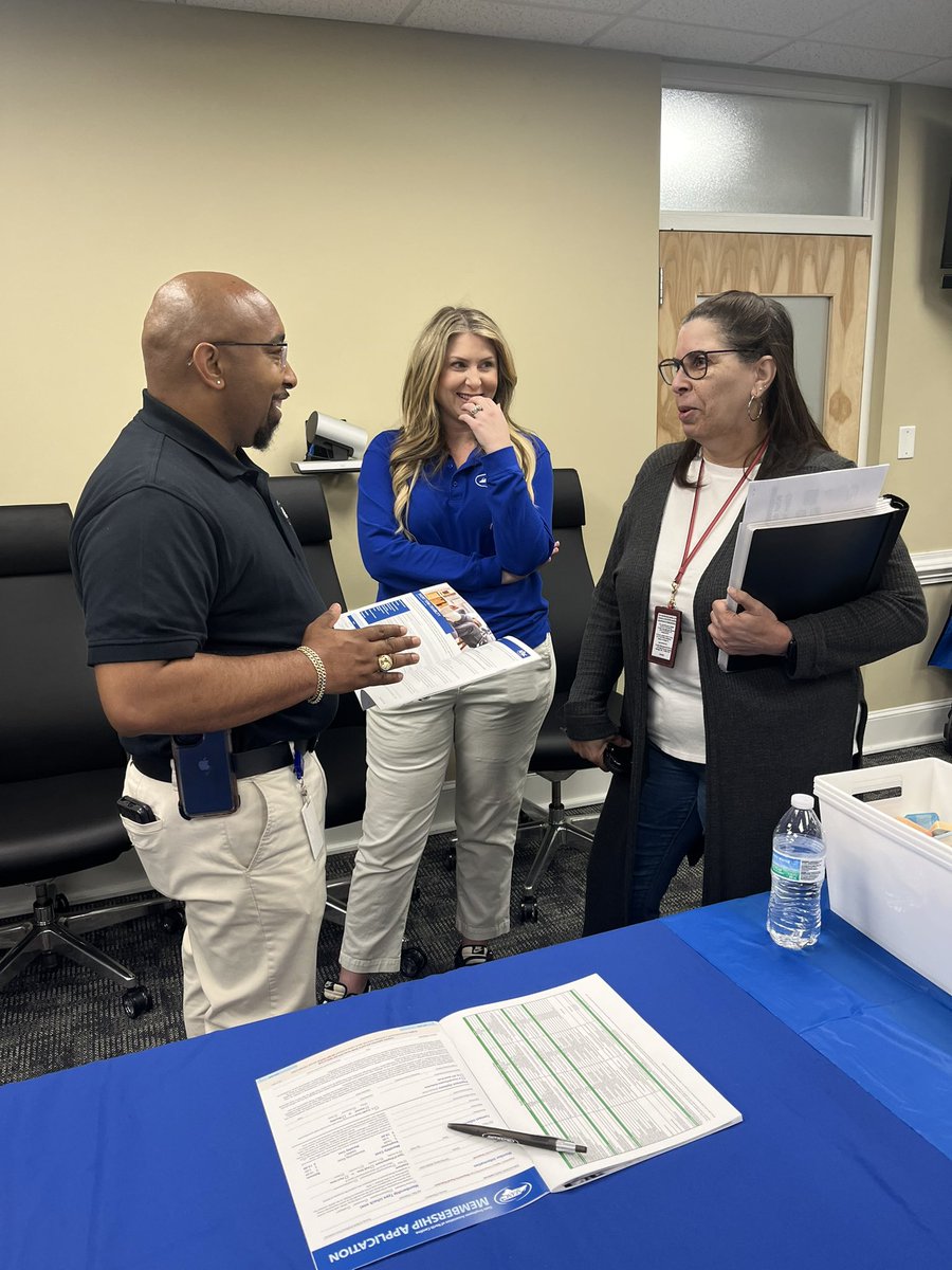 We’re meeting with members who work at @NCCorrection in the Randall Building in Raleigh today!