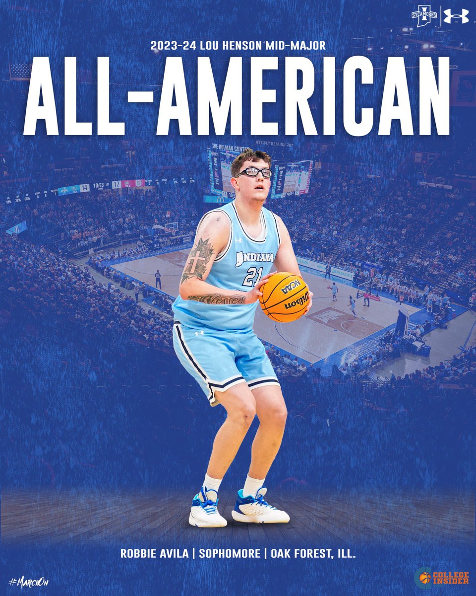 Congratulations to Meanstreets EYBL Alumni Forward Robbie Avila (@Robbie_Avila30) on being named to the 2023-2034 Lou Henson Mid Major All-American Team #RespectTheStreets