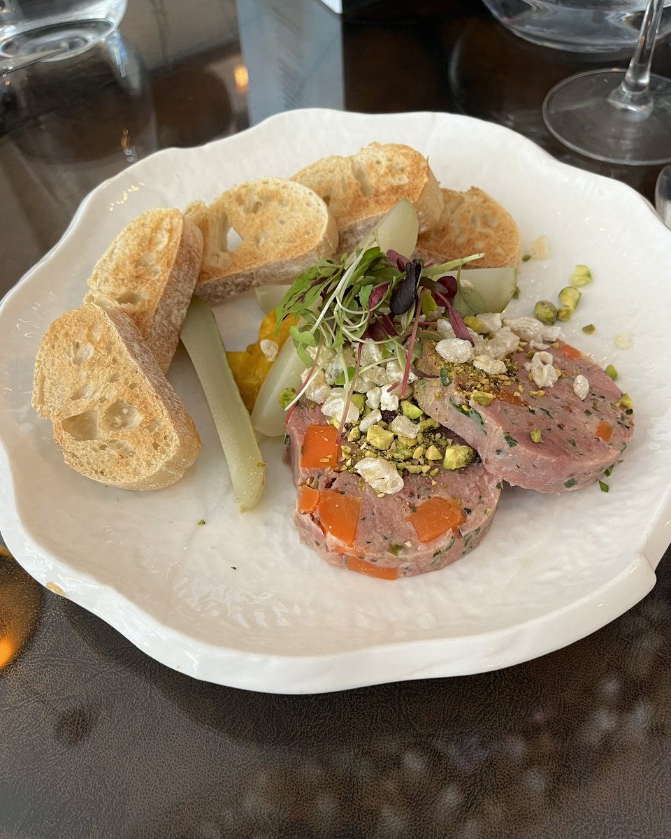 Smoked Ham Hock Terrine @_the_aviary_ @attila.koszegi #foodie #food #terrine #hamhockterrine #localbusiness #eatlocal #hornchurch #essex #essexrestaurants #alacarte #foodphotography #foodporn #foodlover #essexdining #essexeating #theaviaryhornchurch