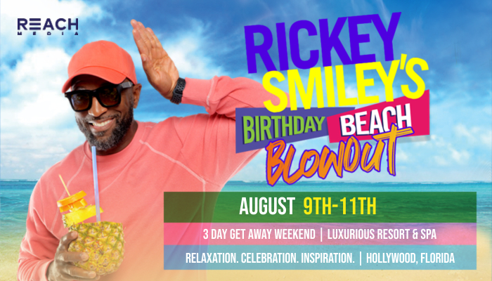 Secure your package now! Go to RickeySmileyBBB.com to book your package today! Get away with a weekend of relaxation, celebration, and inspiration!⁣

#RickeySmileyBBB #RSMS #RickeySmileyMorningShow