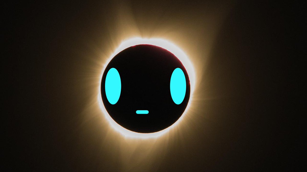 You guys, this eclipse is looking a little familiar. #protogen