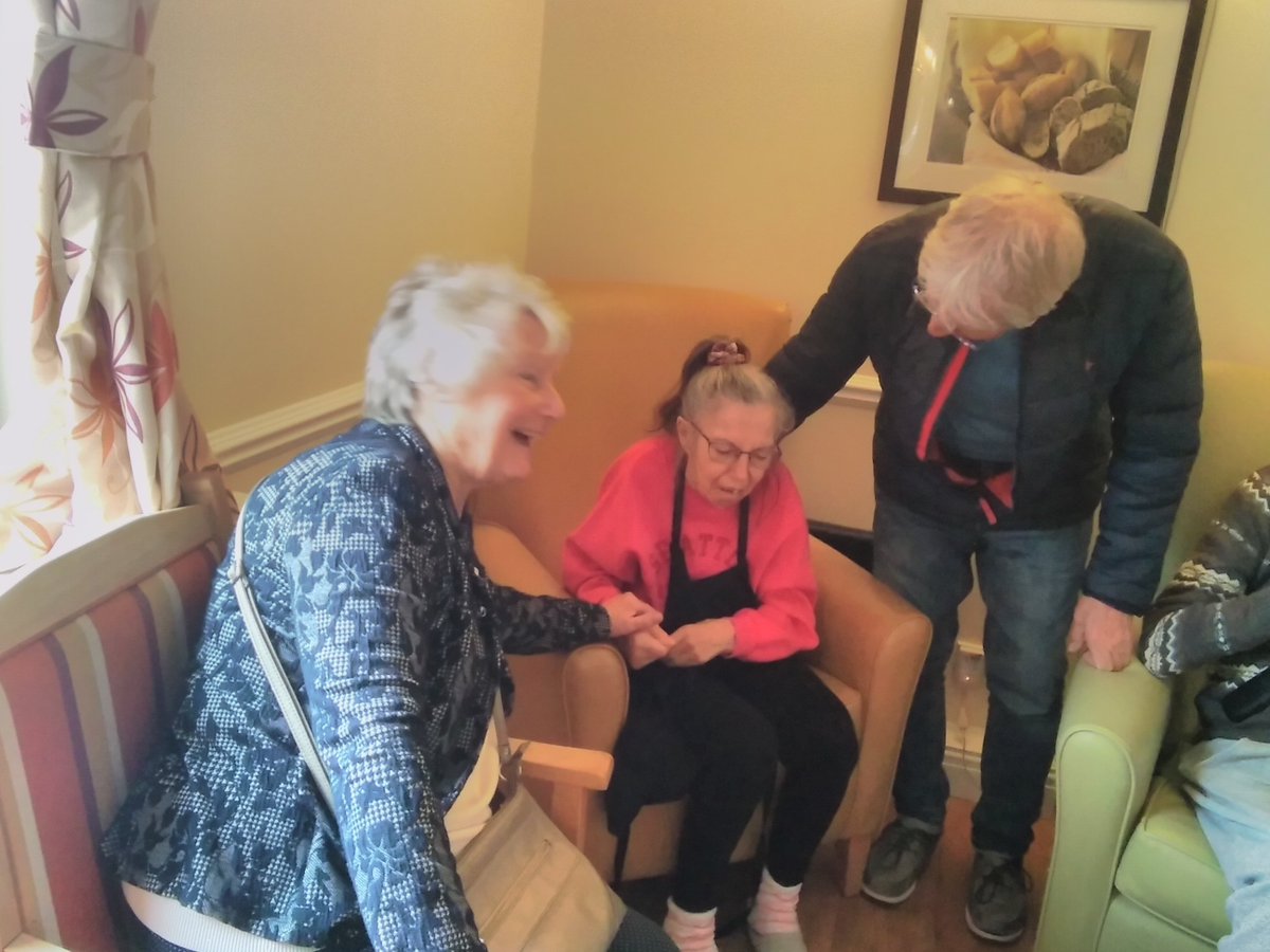 Happy birthday Kathleen from all your family and friends at Red House #hicaactivities #bridlington #carehome