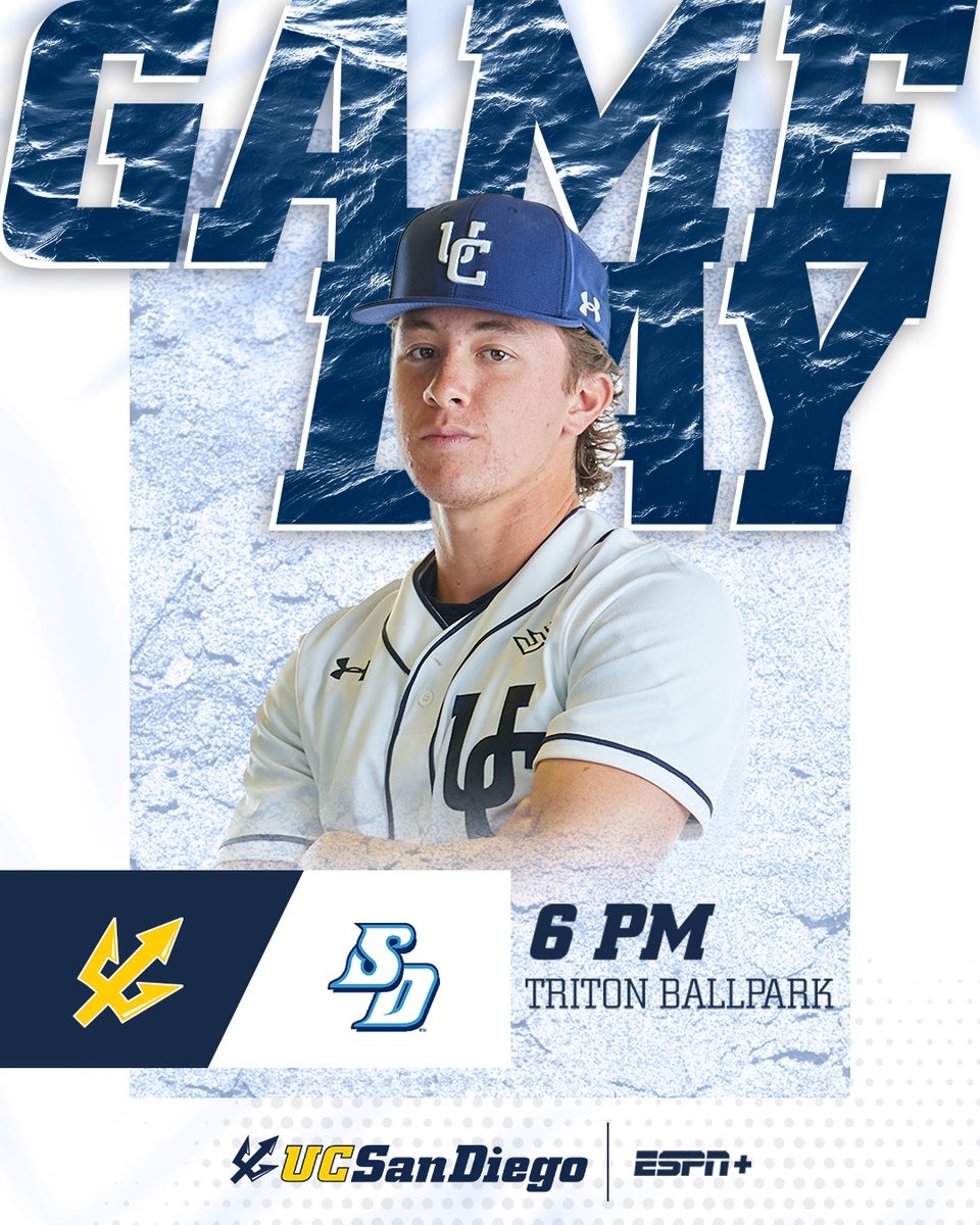 Back home in Triton Ballpark tonight!

📺 es.pn/4aq6Hnb
📊 bit.ly/2uVIvKe

#GoTritons