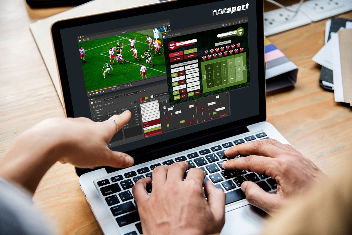 📢 New #GAA Course! Learn the essentials of using Nacsport for analysing #gaelicfootball or #hurling.🎓 ✅Next course starts - April 17th ✅3-month Basic+ licence ✅100% online ✅Official certificate upon completion 📝 bit.ly/49ZN84B