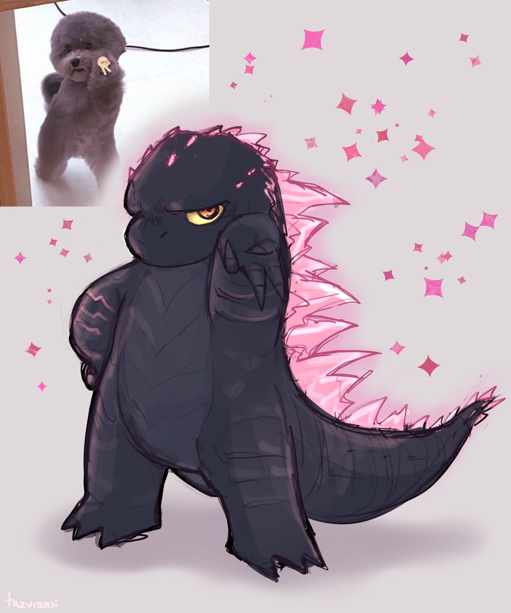 godzilla after obliterating scylla and tiamat #GodzillaxKongTheNewEmpire https://t.co/QlBryHQxbu